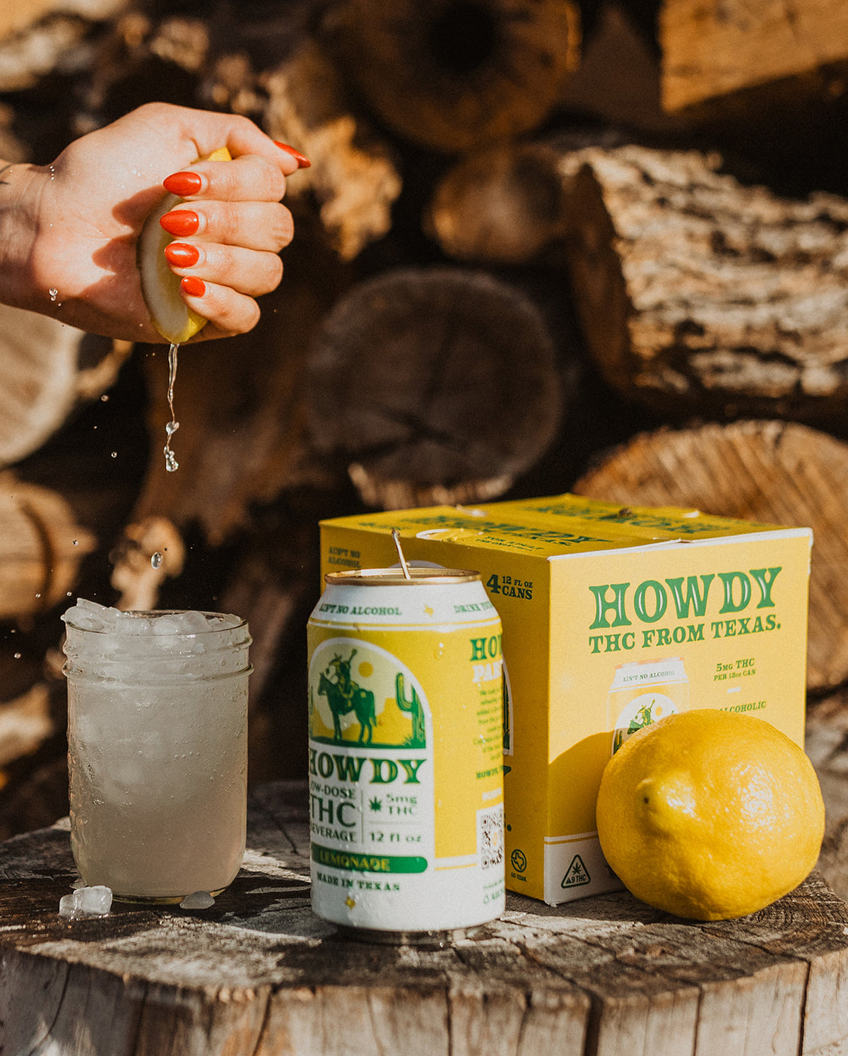 HOWDY High Horse 10mg THC Lemonade 4 Pack