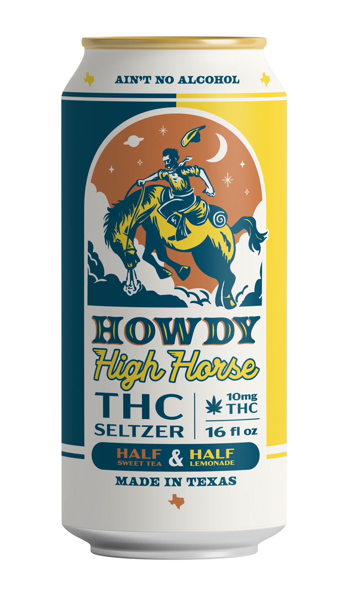 HOWDY High Horse 10mg THC Half Lemonade and Half Sweet Tea 4 Pack