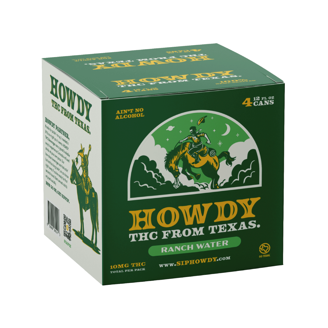 HOWDY Ranch Water 4-Pack