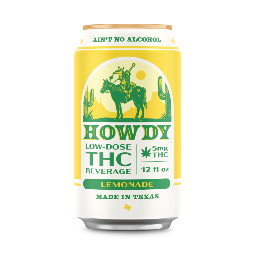 HOWDY Lemonade 5mg THC 4-Pack