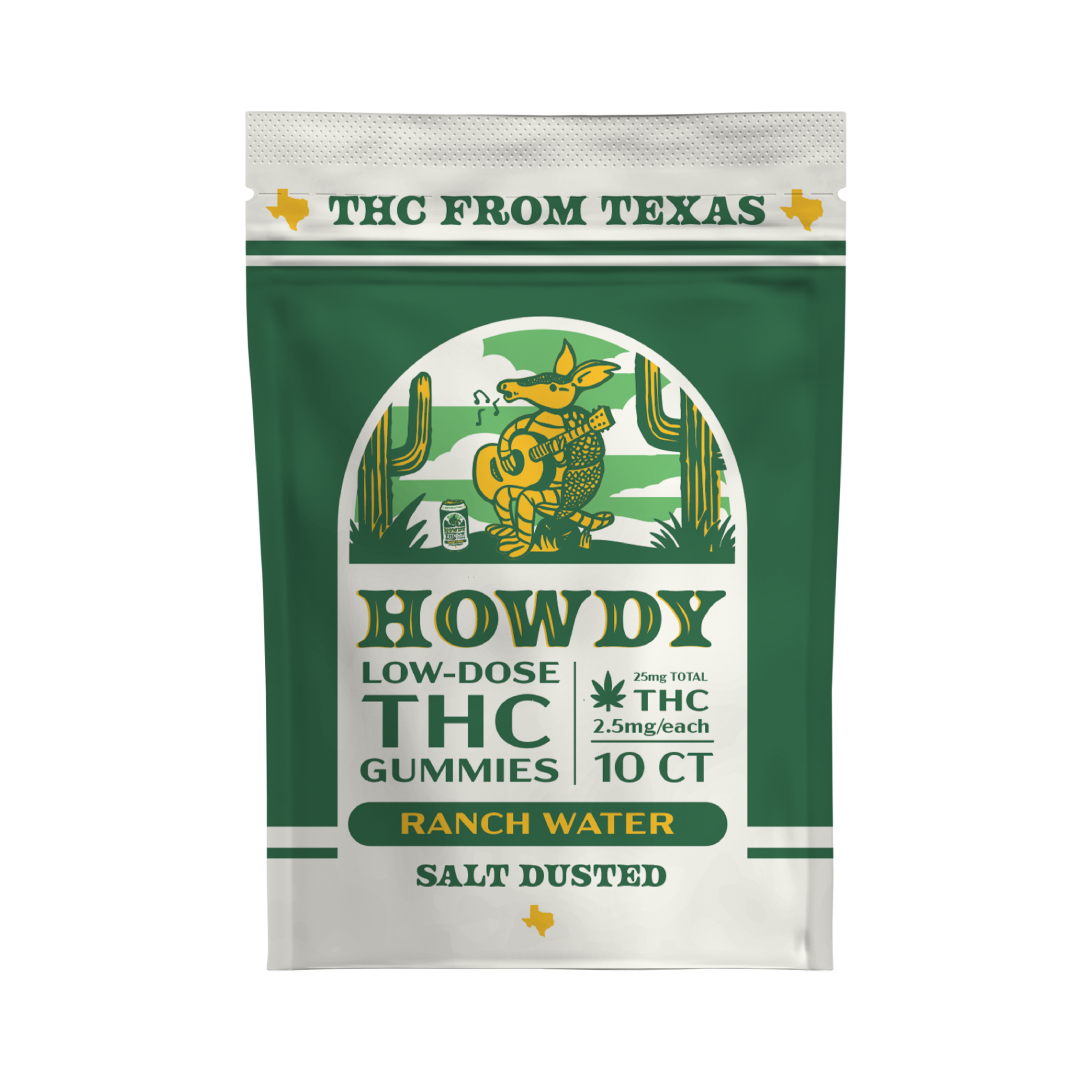 HOWDY Ranch Water Gummies - 10ct