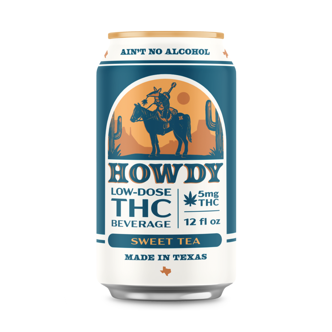 HOWDY Sweet Tea 5mg THC 4-pack