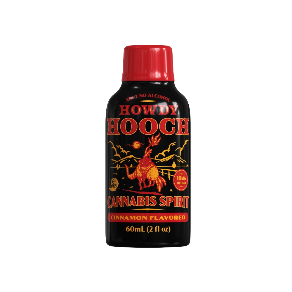 Howdy Hooch 10mg THC Cinnamon Shot (60mL)