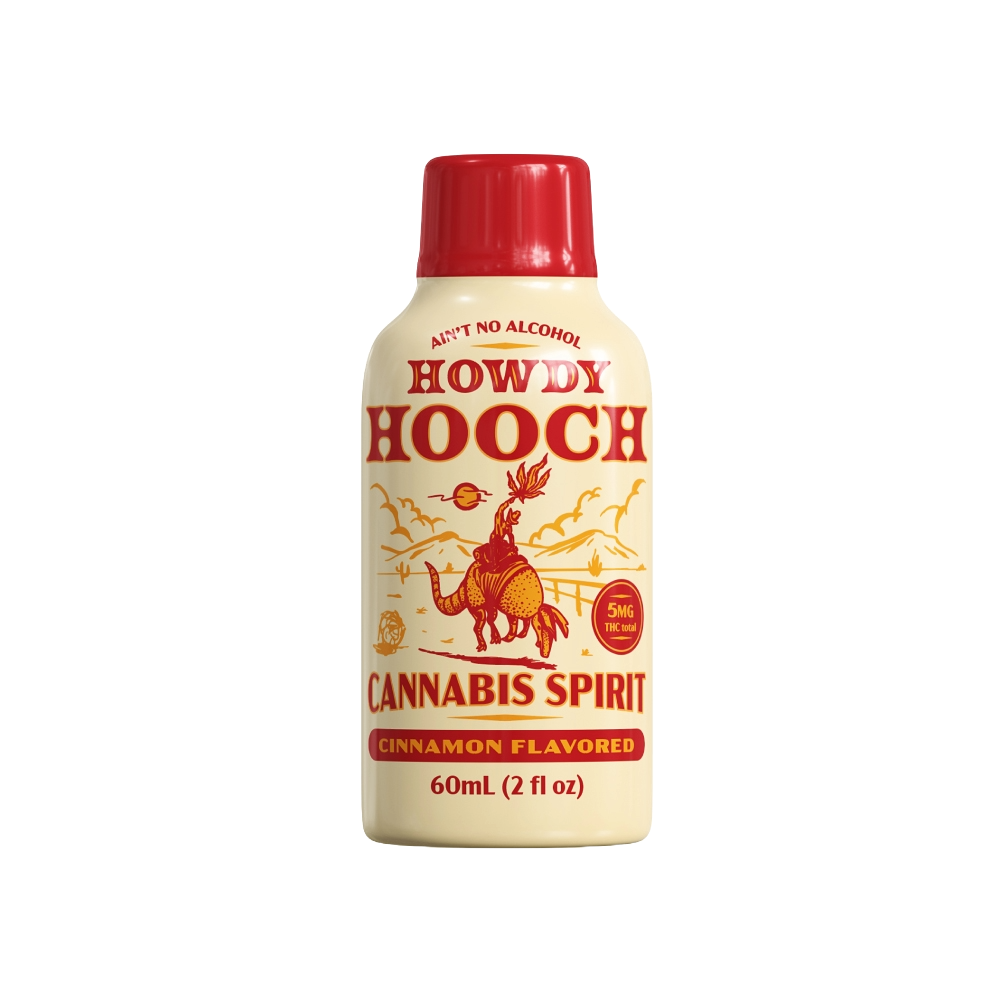 Howdy Hooch 5mg THC Cinnamon Shot (60mL)